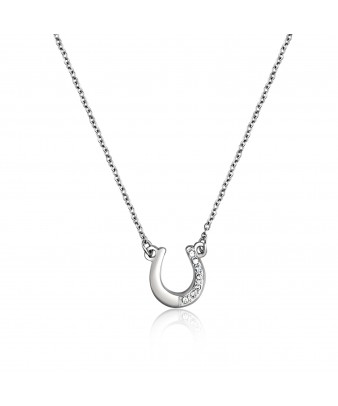 Collar luz plateado