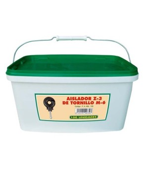 Aislador Z-3 métrica 6 | 100 unidades