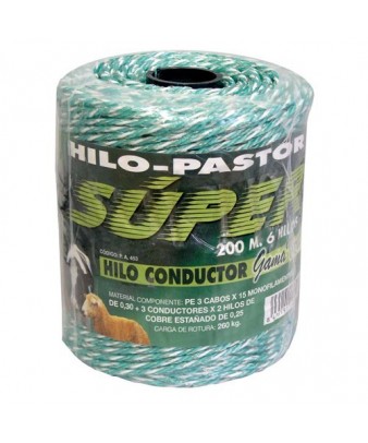 Hilo conductor verde 9...