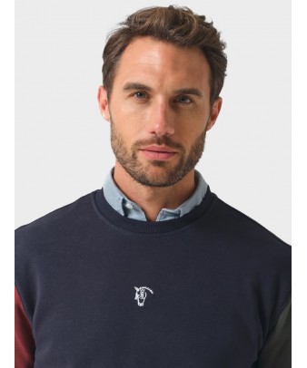 Sudadera Multicolor | Marino