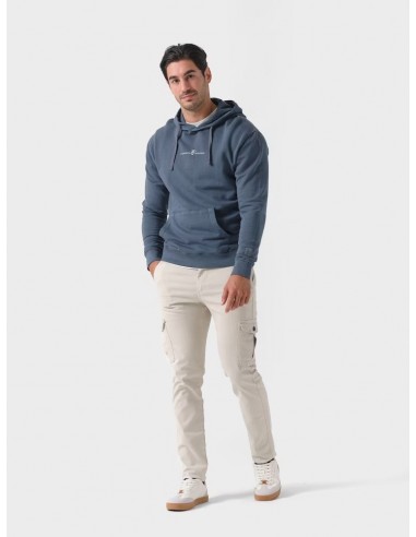 Sudadera Capucha Garment Dyed | Cobalto Sudadera Capucha Garment Dyed | Cobalto