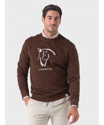 Sudadera Quarter | Moka