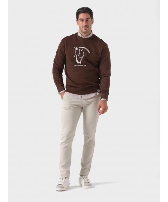 Sudadera Quarter | Moka 2