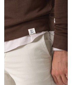 Sudadera Quarter | Moka