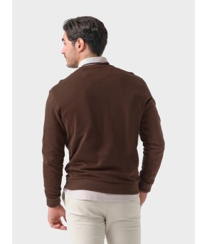 Sudadera Quarter | Moka