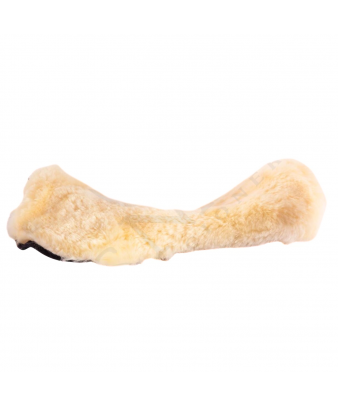 Funda para asiento de silla inglesa BR en piel de oveja