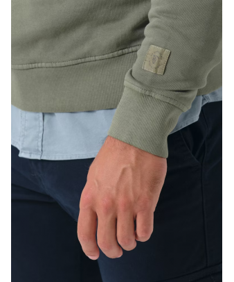 Sudadera Garment Dyed | Salvia