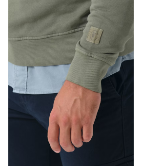 Sudadera Garment Dyed | Salvia