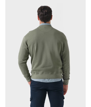 Sudadera Garment Dyed | Salvia