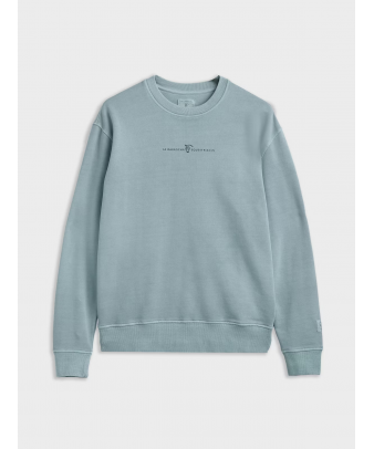 Sudadera Garment Dyed | Zafiro