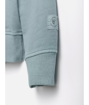 Sudadera Garment Dyed | Zafiro