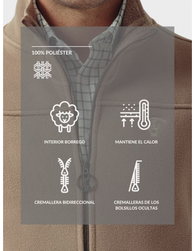 Chaleco Polar | Sepia Chaleco Polar | Sepia