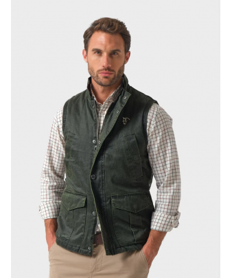 Chaleco Efecto Encerado | Caza