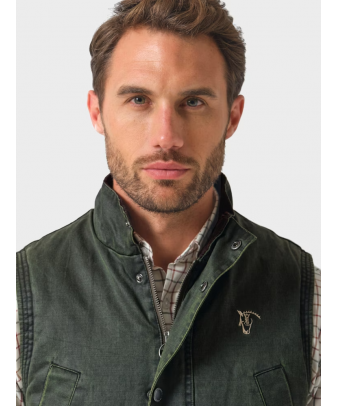 Chaleco Efecto Encerado | Caza