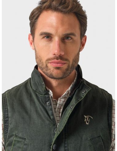 Chaleco Efecto Encerado | Caza