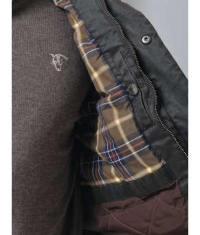 Chaleco Efecto Encerado | Moka