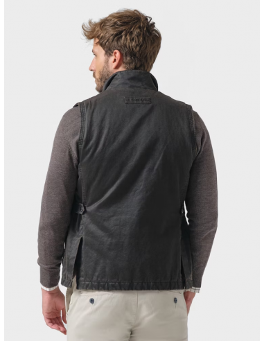 Chaleco Efecto Encerado | Moka Chaleco Efecto Encerado | Moka