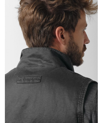 Chaleco Efecto Encerado | Moka