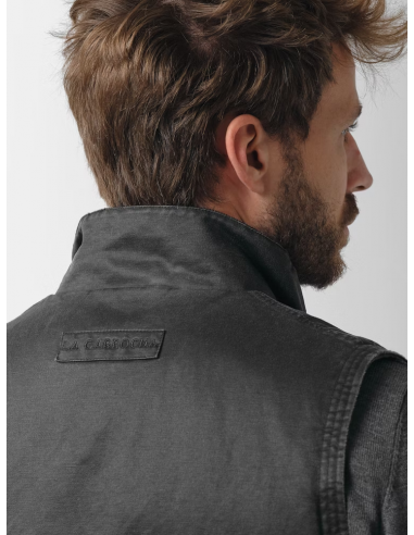 Chaleco Efecto Encerado | Moka Chaleco Efecto Encerado | Moka