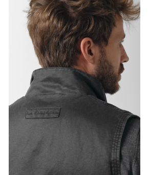 Chaleco Efecto Encerado | Moka