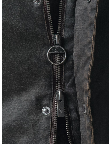 Chaleco Efecto Encerado | Moka Chaleco Efecto Encerado | Moka