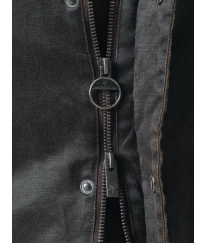 Chaleco Efecto Encerado | Moka