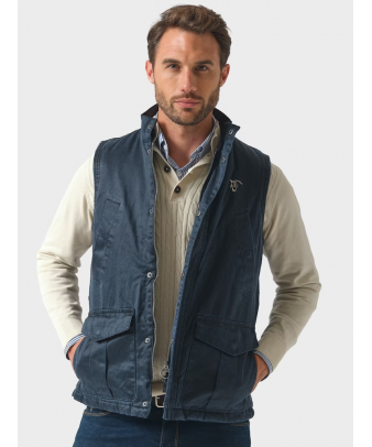 Chaleco Efecto Encerado |...