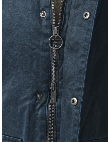 Chaleco Efecto Encerado | Marino Chaleco Efecto Encerado | Marino