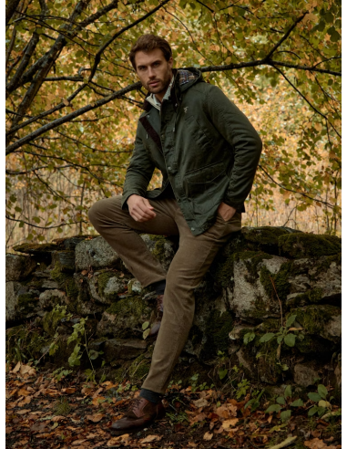 Parka Efecto Encerado | Caza Parka Efecto Encerado | Caza