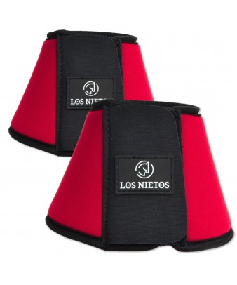 Campanas Softopren Los Nietos Dressage para caballo, set de un par