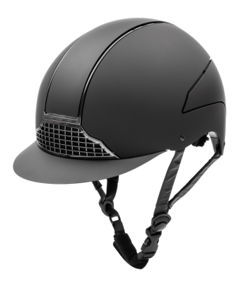 Casco de equitación H24 cromo