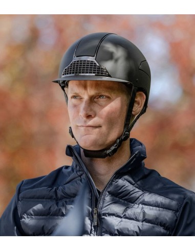 Casco de equitación H24 cromo