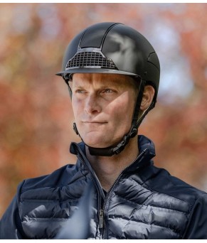 Casco de equitación H24 cromo