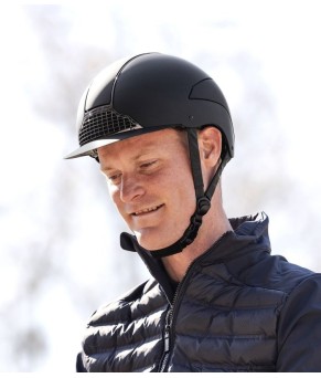 Casco de equitación H24 cromo