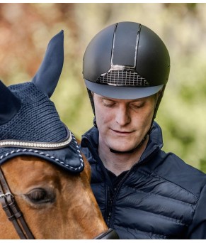 Casco de equitación H24 cromo