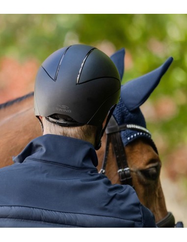 Casco de equitación H24 cromo