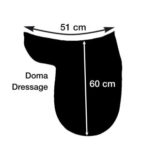 Sudadero de doma 'Marjoman' aeropad con memoryfoam