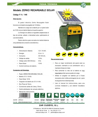 Pastor zerko recargable con... 2