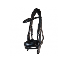 Cabezada inglesa doma 'Los Nietos Dressage' con doble rienda | Varios colores