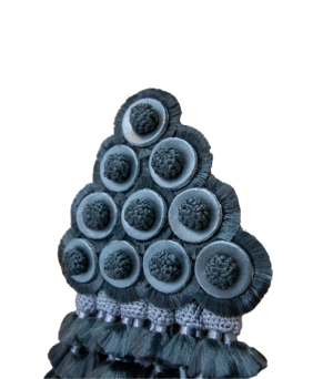 Mosquero artesano de seda premium | Acero