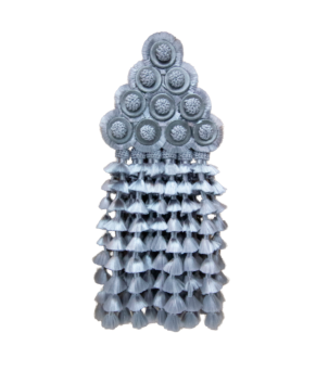 Mosquero artesano de seda premium | Plata