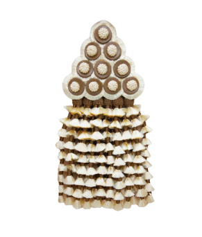 Mosquero artesano de seda premium | Beige - Marrón