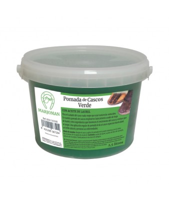 Pomada para cascos verde...