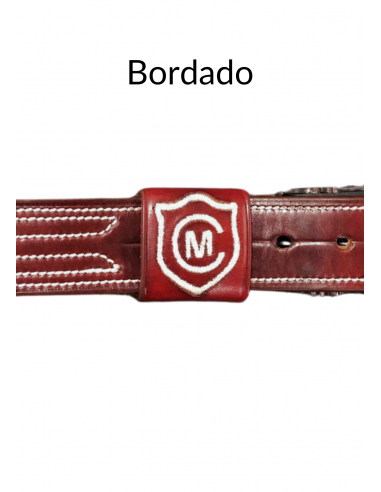 Cinturón de cuero 'Los Nietos' hecho...