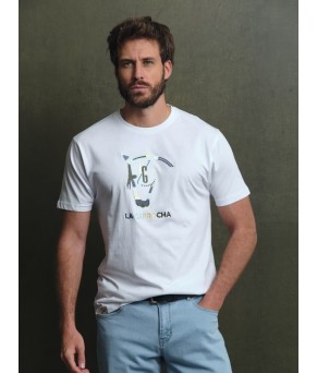 Camiseta multicolor | Blanco