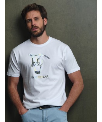 Camiseta multicolor | Blanco