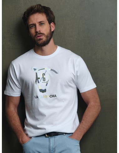 Camiseta multicolor | Blanco