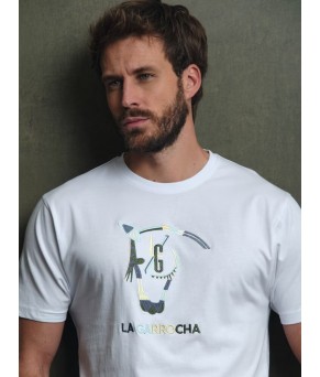 Camiseta multicolor | Blanco