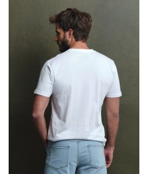 Camiseta multicolor | Blanco