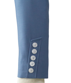 Chaqueta y chalequillo | Saturno | Azul degradado